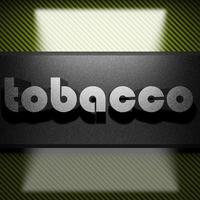 Tabak Wort Eisen auf Kohlenstoff foto