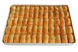 türkisches Dessert Baklava foto