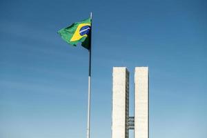 Brasilien, Mai 2019 - Blick auf den Nationalkongress foto