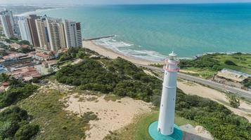 Blick auf den Leuchtturm foto