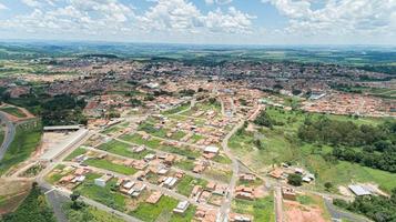 Luftaufnahme des Monte Santo de Minas foto