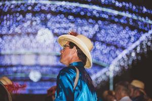 minas gerais, brasilien, dezember 2019 - traditionelle tanzaufführung namens festa do congo foto