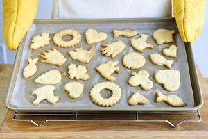 frisch gebackene Kekse