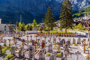 alter christlicher friedhof, leukerbad, leuk, visp, wallis, wallis, s foto