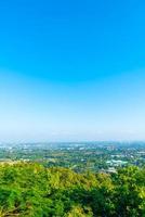 Skyline von Chiang Mai in Thailand foto