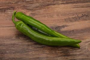 reifer leckerer würziger grüner Pfeffer foto