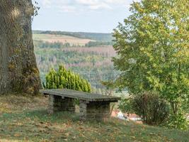 die kleine stadt waldeck in hessen foto