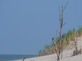 Der Strand der Insel Juist in Deutschland foto