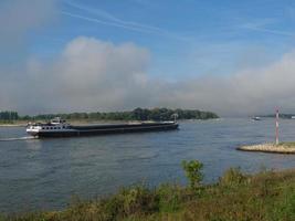 Der Rhein in Deutschland foto