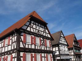 die kleine stadt kandel in der deutschen pfalz foto