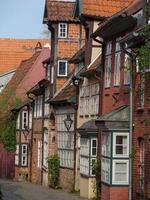 Die Stadt Lüneburg in Norddeutschland foto