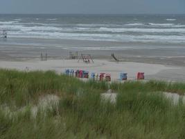 am Strand der Insel Juist foto