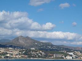 die stadt malaga in spanien foto