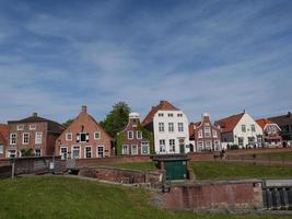 Greetsiel an der deutschen Nordseeküste foto