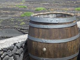 Vulkaninsel Lanzarote in Spanien foto