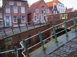 Greetsiel an der deutschen Nordseeküste foto