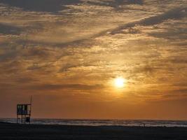 Insel Juist in der deutschen Nordsee foto