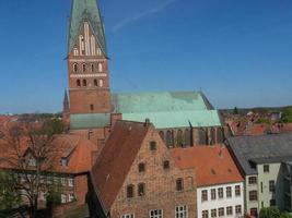 die alte stadt lüneburg in norddeutschland foto