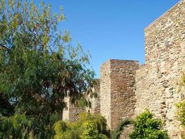 die stadt malaga in spanien foto