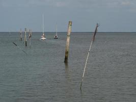 Dornumersiel an der deutschen Nordseeküste foto