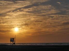 Insel Juist in der deutschen Nordsee foto