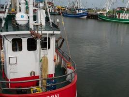 Dornumersiel an der deutschen Nordseeküste foto