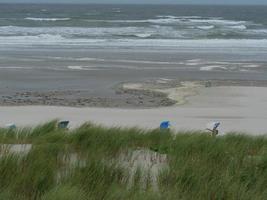 am Strand der Insel Juist foto