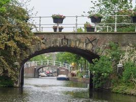 leiden stadt in den niederlanden foto