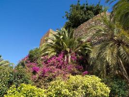 die stadt malaga in spanien foto