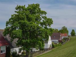 Greetsiel an der deutschen Nordseeküste foto