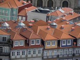 der Fluss Douro und die Stadt Porto foto