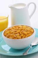 gesundes Cornflakes Frühstück foto