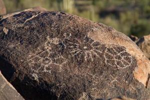 Petroglyphe foto