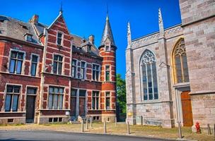 stiftskirche saint martin in liege, belgien, benelux, hdr foto