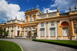 Wilanów-Palast in Warschau, Polen foto