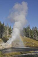 heiße Quelle, Yellowstone-Nationalpark foto