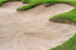 sandkasten bunker golfplatz hintergründe foto