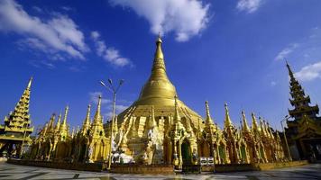 Shwedagon-Pagode in Yangon, Myanmar foto