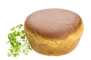 Brot mit Petersilie und Dill foto