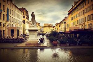 marseille, frankreich, 2022 - altstadt in marseille, frankreich. foto