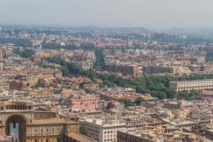 Blick auf Rom, Italien foto