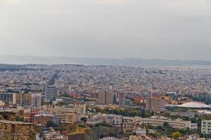 Luftbild von Thessaloniki, Griechenland foto