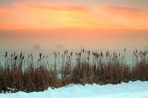 Winter Sonnenaufgang foto