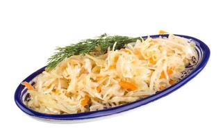 Sauerkraut - russisches Nationalgericht foto