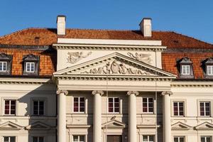 Stadtzentrum von Warschau, Polen foto