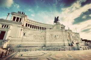 rom, italien, 2022 - das altare della patria denkmal in rom, italien. Jahrgang foto