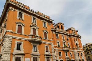 Rom, Italien. typische architektonische Details der Altstadt foto