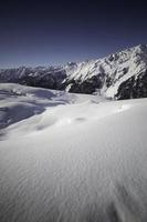 Winter in den Alpen foto