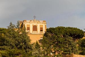 große Kirche im Zentrum von Rom, Italien. foto