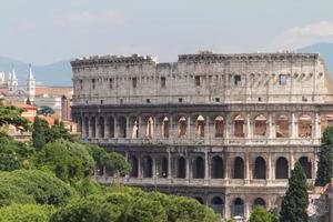 Kolosseum von Rom, Italien foto